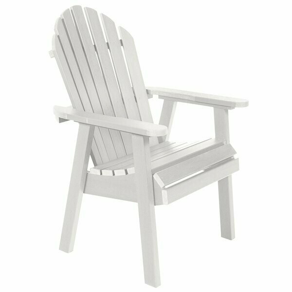 Sequoia By Highwood Usa CM-CHRSQD2-WHE Muskoka White Faux Wood Adirondack Dining Chair 432CMCHSQD2W